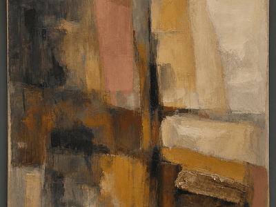 Patronage, Not Portfolio: On Buying Art You May Never See Again — inline illustration (abstract_painterly, MAI-Image-2.5-Pro)
