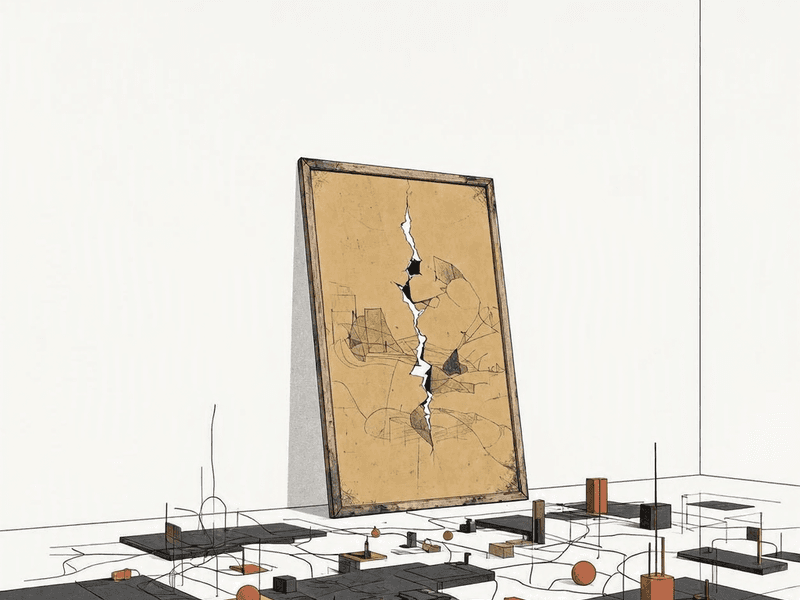 The Supply Shock: When the Youngest Artists Stop Making Things That Fit on Walls